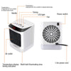 800W Electric Space Fast Heater Fan Portable Home Office Timer Thermostat+Remote