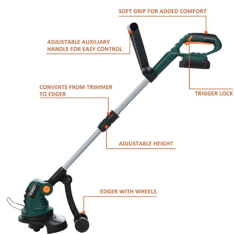 Battery Powered Electric Lawn Edger Tool