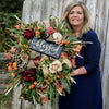 Fall Cheetah Wreath-Year Round Wreath