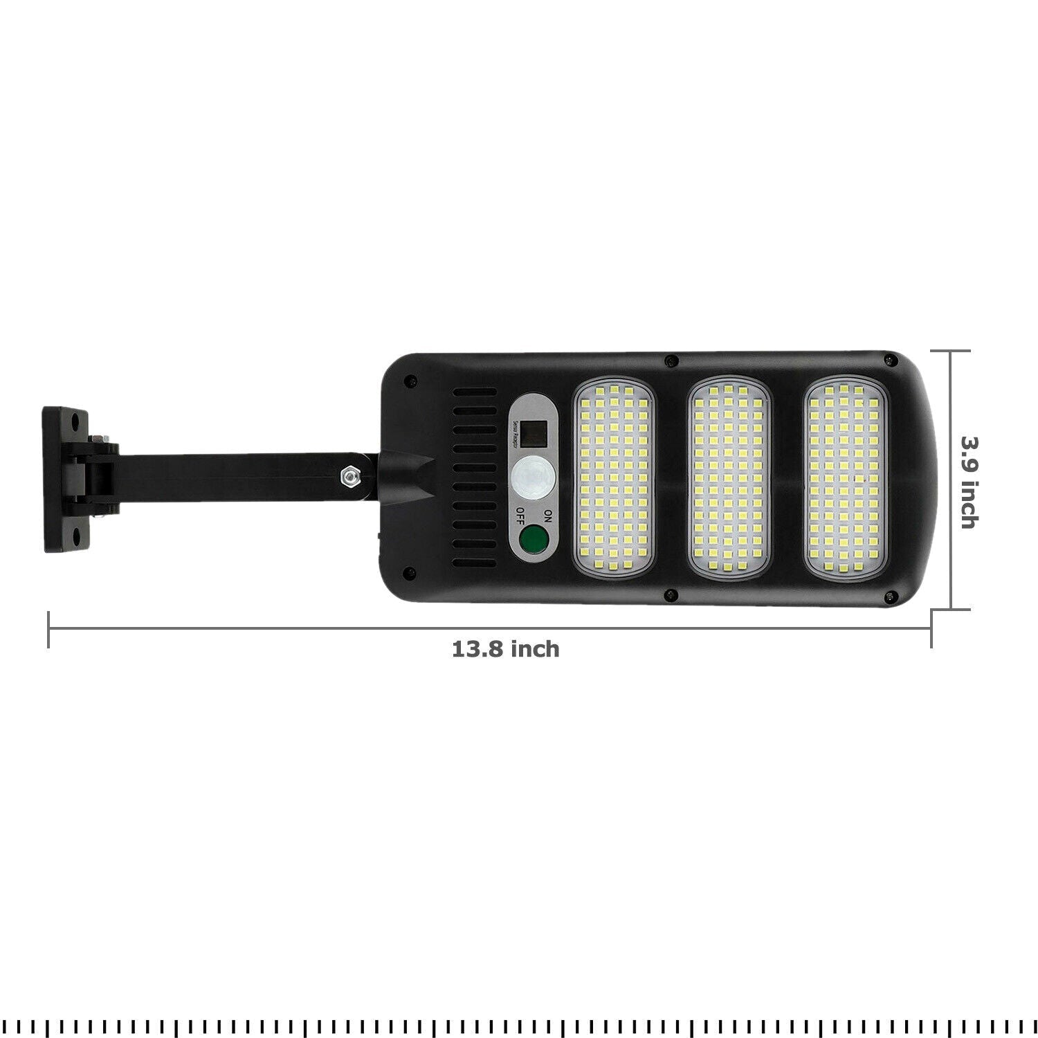 Powerful Waterproof Outdoor Solar Powered Driveway Street Light